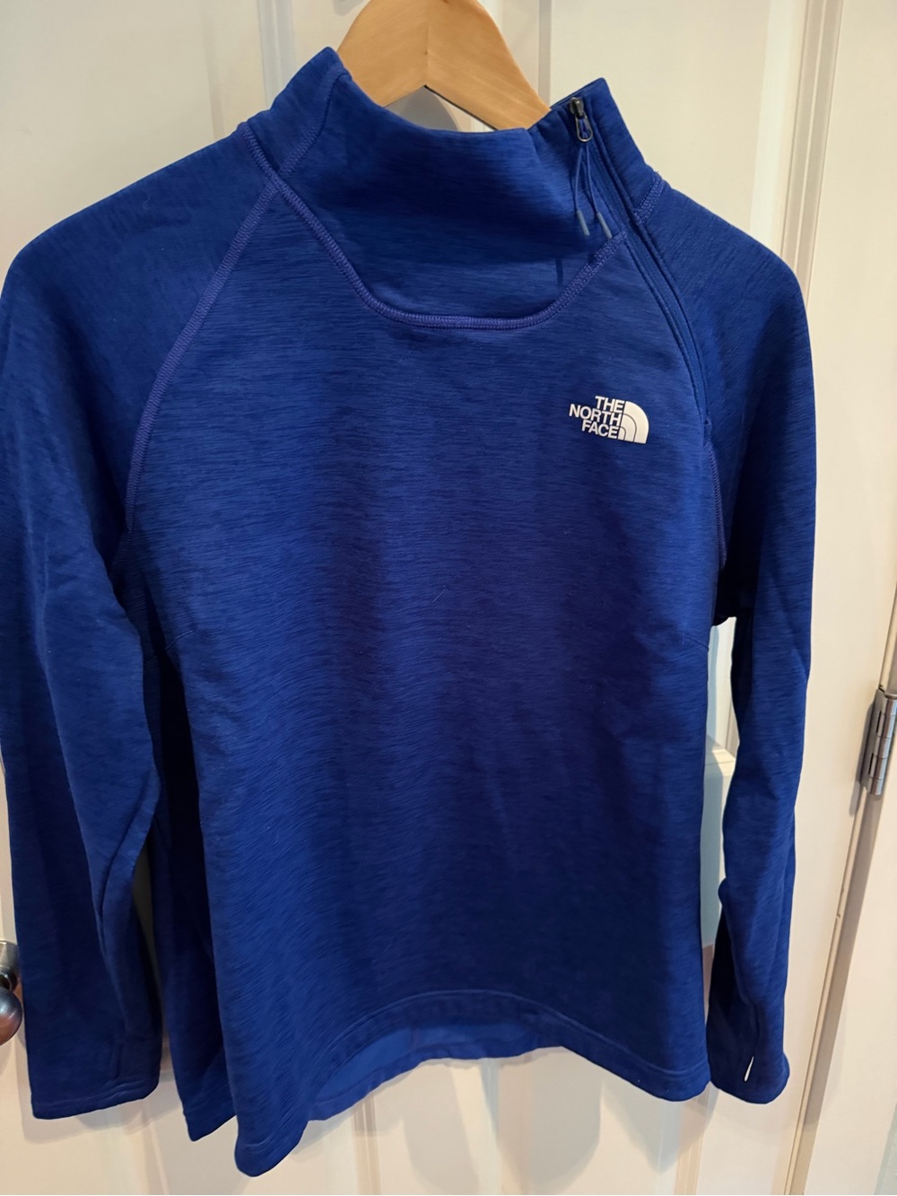 The North Face Blue Quarter-Zip Pullover